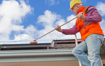 Eriswell soft wash roof cleaning